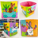 Bunny Box 4x4 5x5 6x6 7x7 8x8 - Sweet Pea In The Hoop Machine Embroidery Design