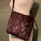 Luscious Leaf Handbag 5x7 6x10 8x12 - Sweet Pea In The Hoop Machine Embroidery Design