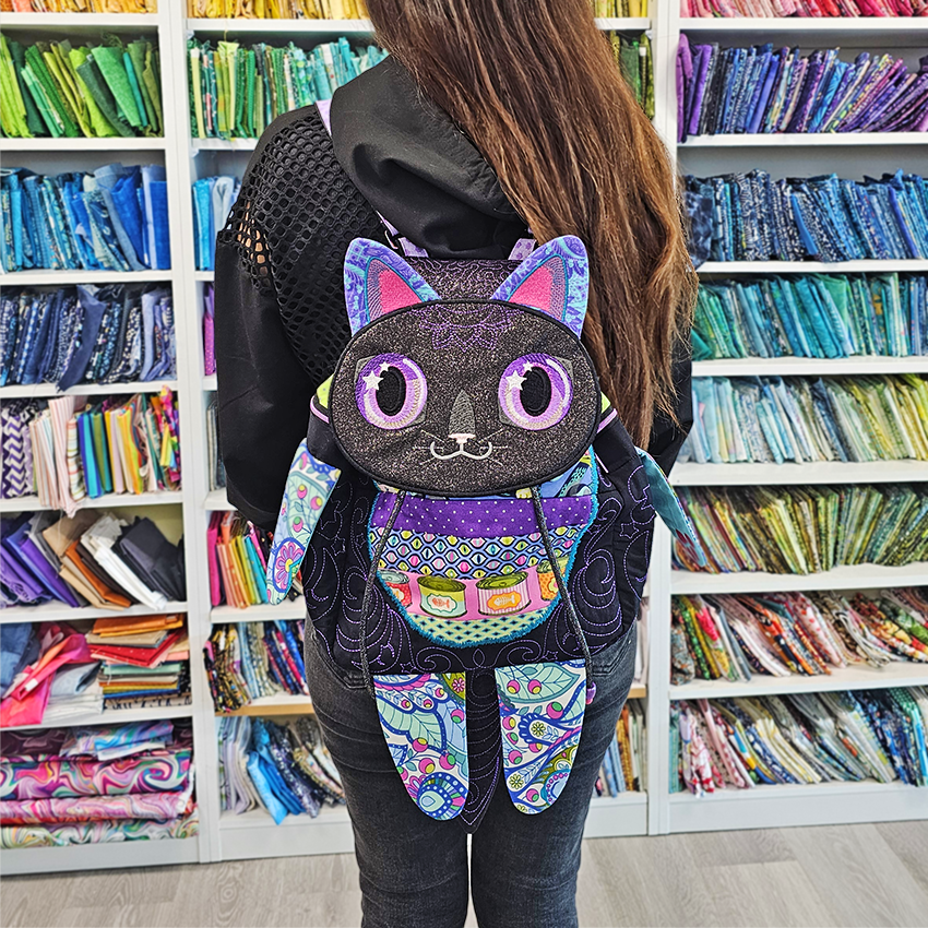 Lillycat backpack ITH Design styled