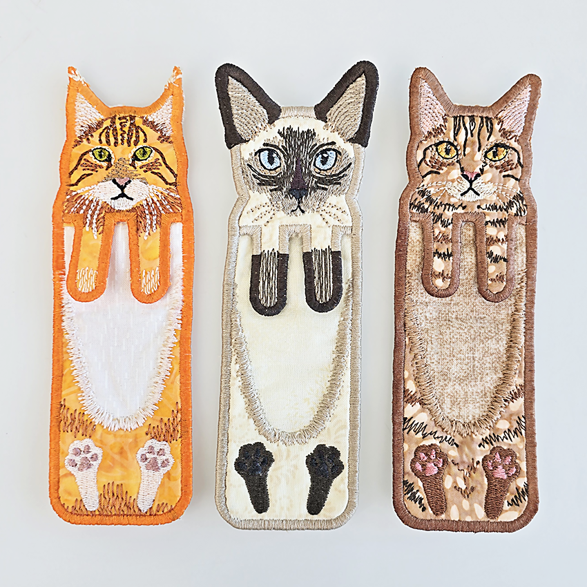Cat Bookmarks Set Two