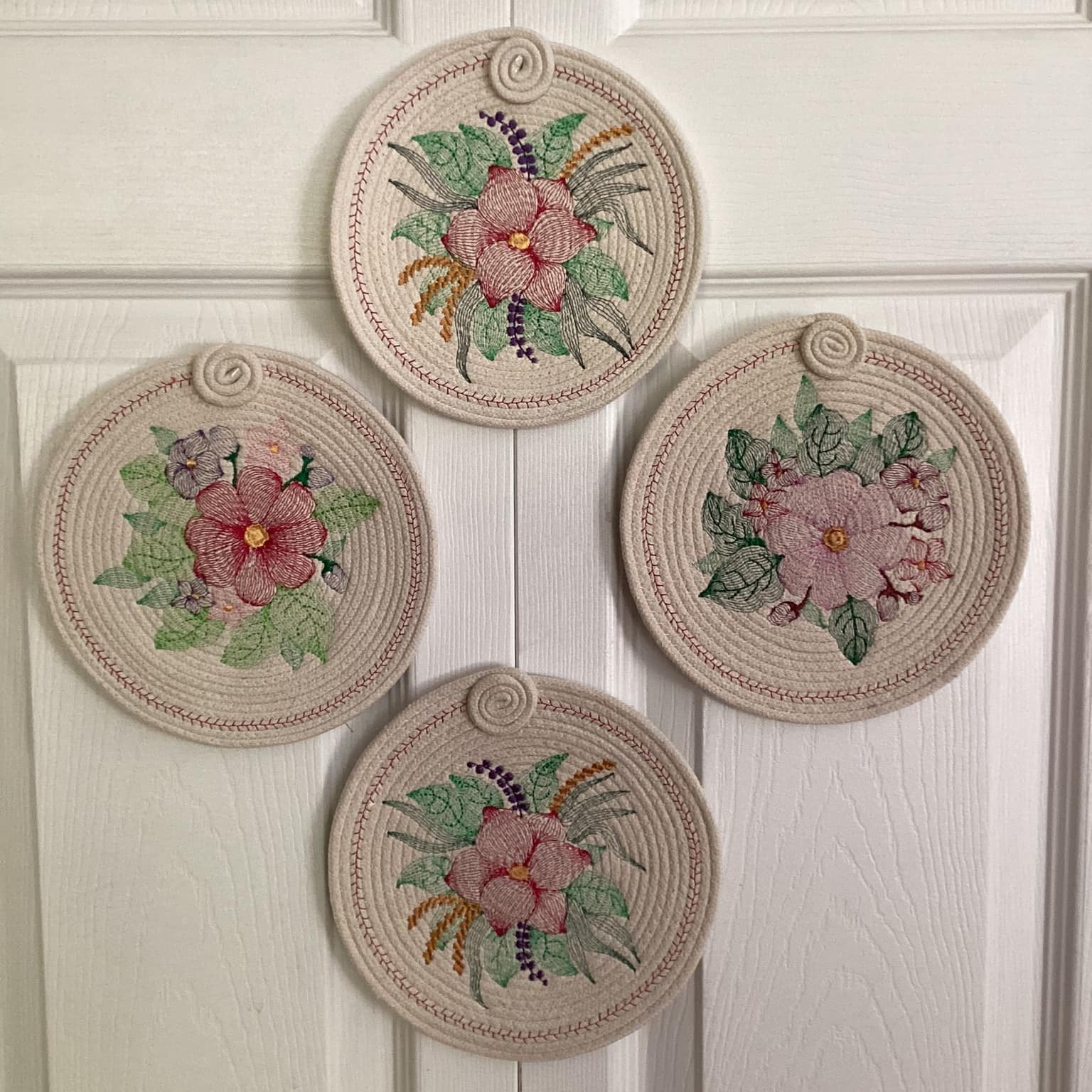 Embroidered Flowers 2