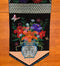 Flourishing Vase Runner 5x7 6x10 8x12 - Sweet Pea In The Hoop Machine Embroidery Design