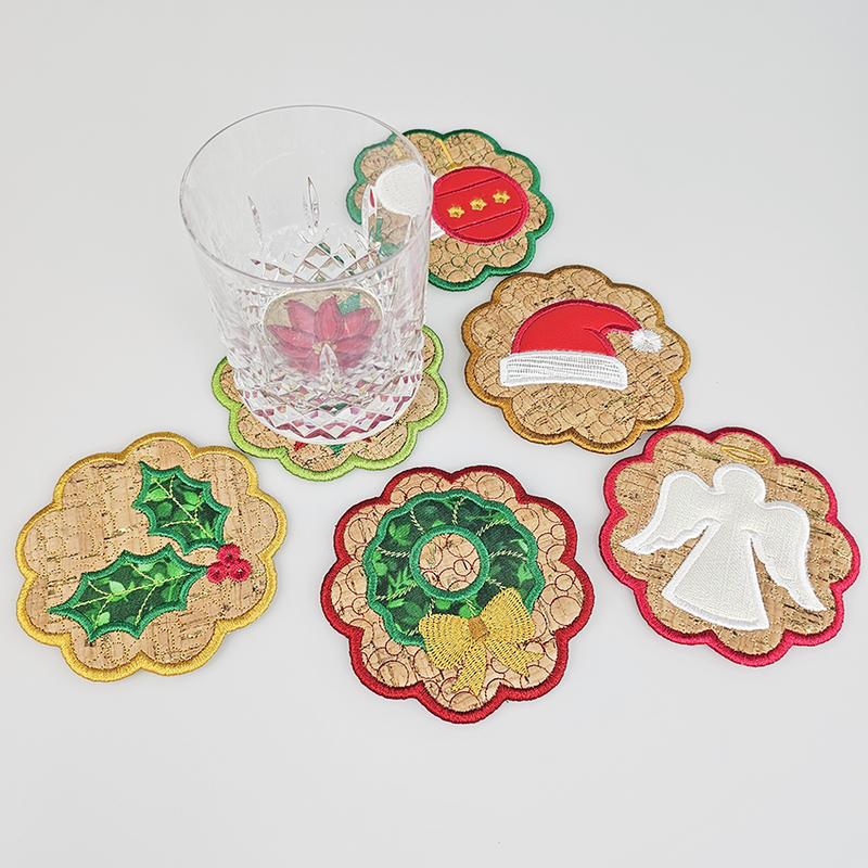 Advent Coasters Christmas Coasters