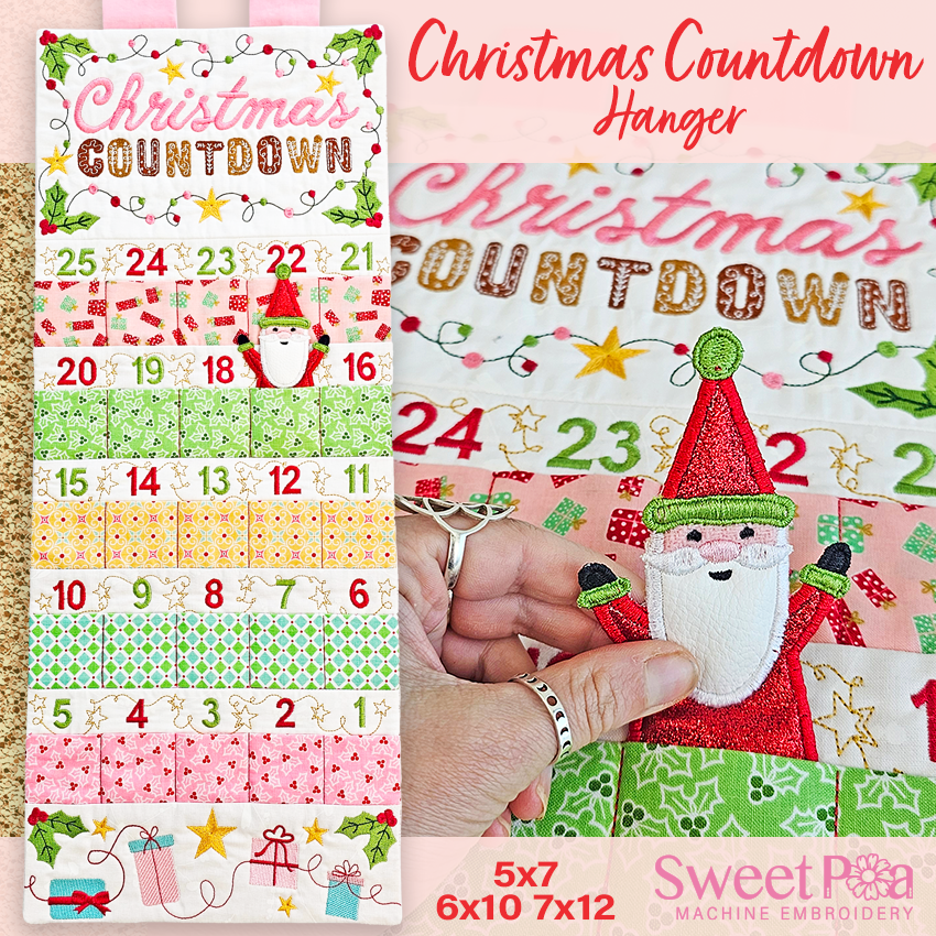 Christmas Countdown Hanger