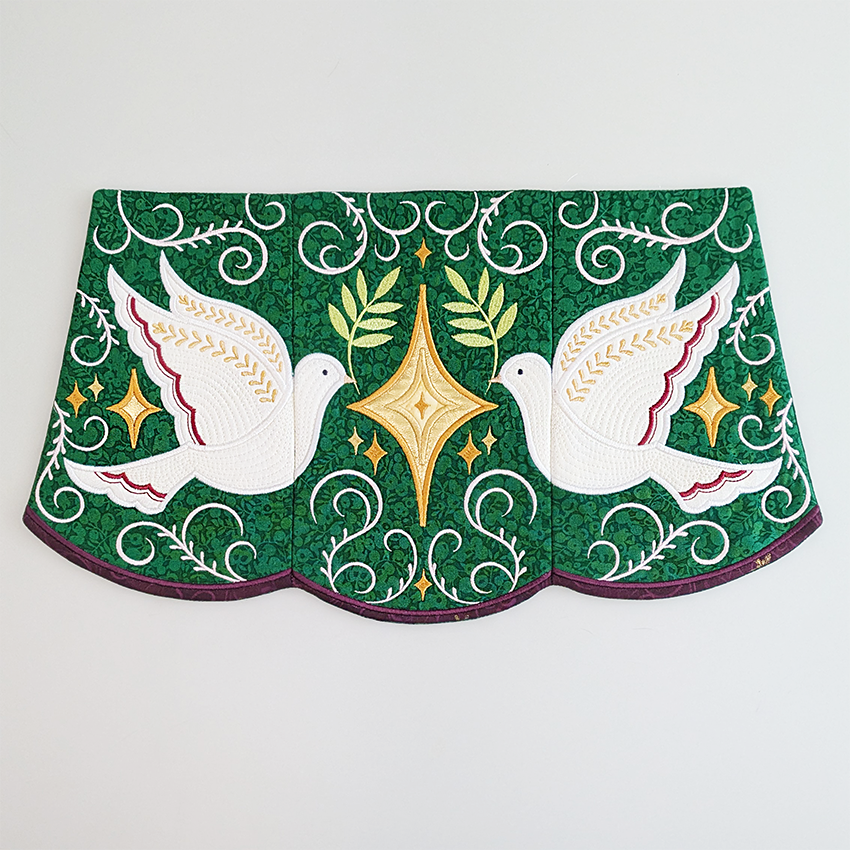 Christmas Dove Placemat