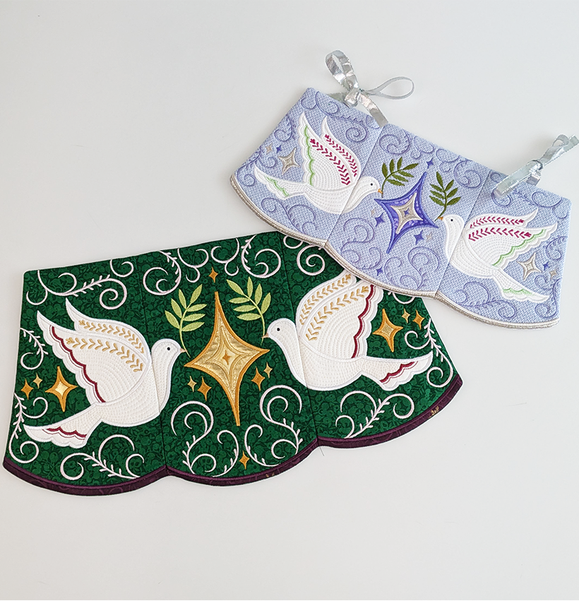 Christmas Dove Placemat