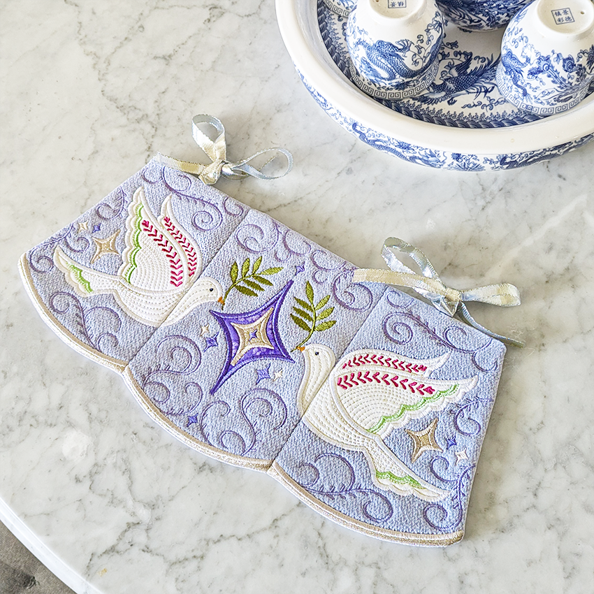 Christmas Dove Placemat