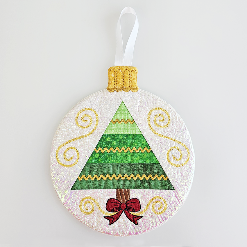 Christmas Ornament Mug Rug Set