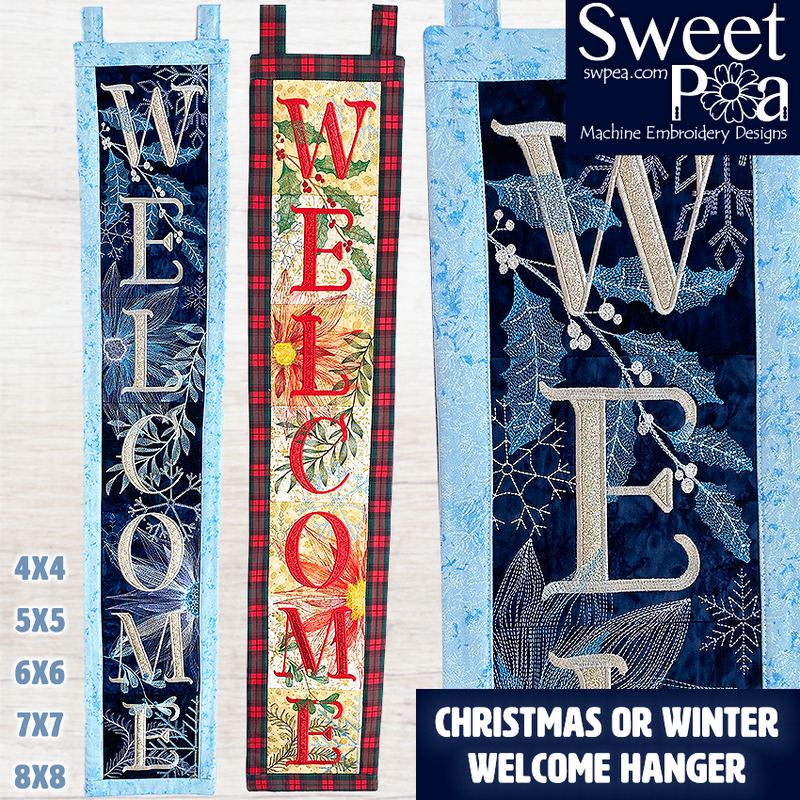 Christmas Or Winter Welcome Hanger 4x4 5x5 6x6 7x7 8x8 christmas-or-winter-welcome-hanger-4x4-5x5-6x6-7x7-8x8