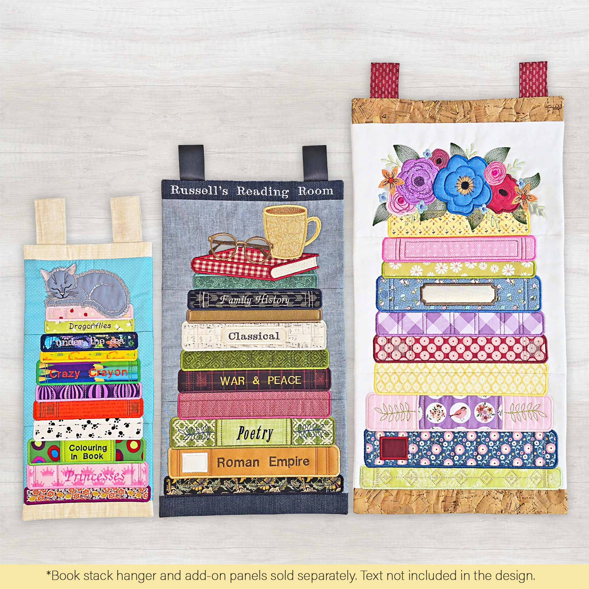Book Stack Reading Glasses Add-on Block