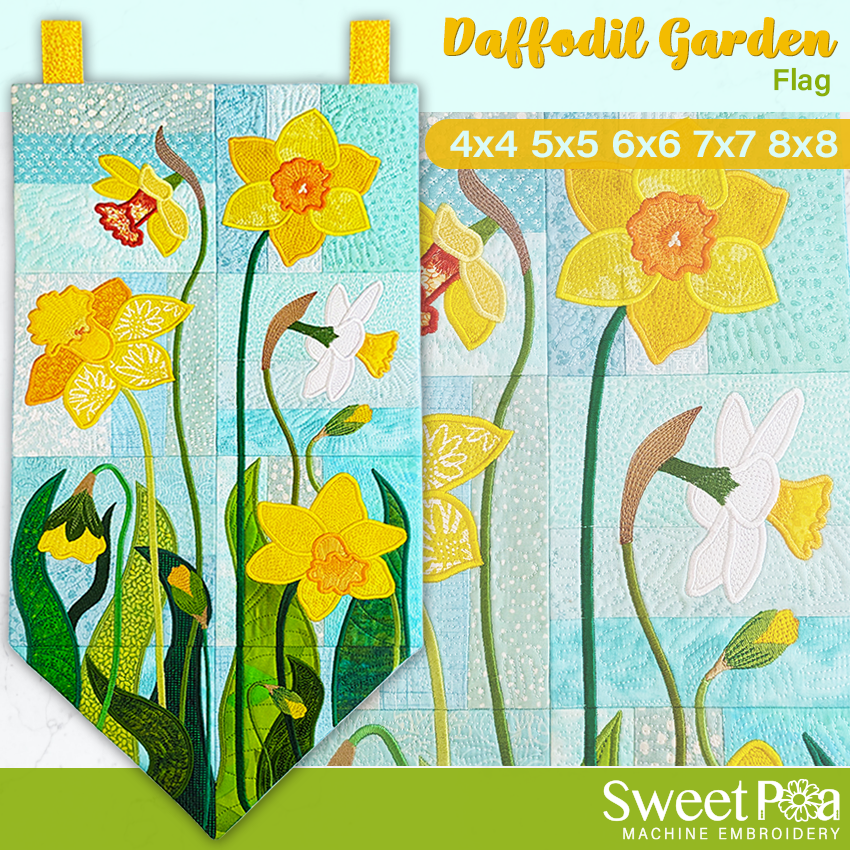 Daffodil Garden Flag