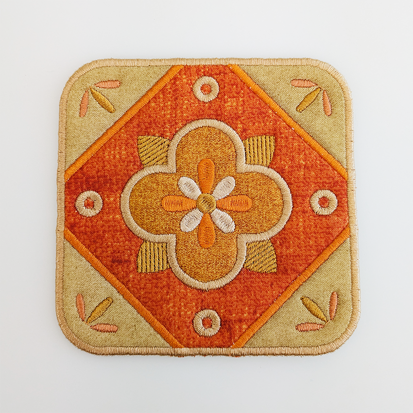 Decorative Tile Coasters