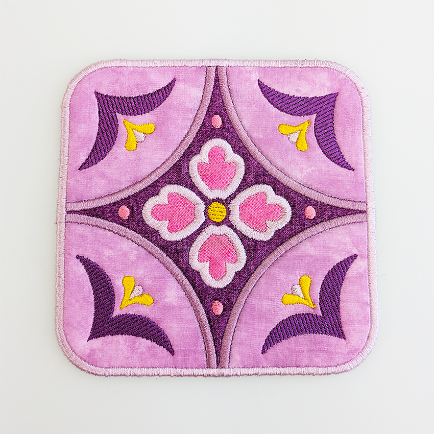 Decorative Tile Coasters