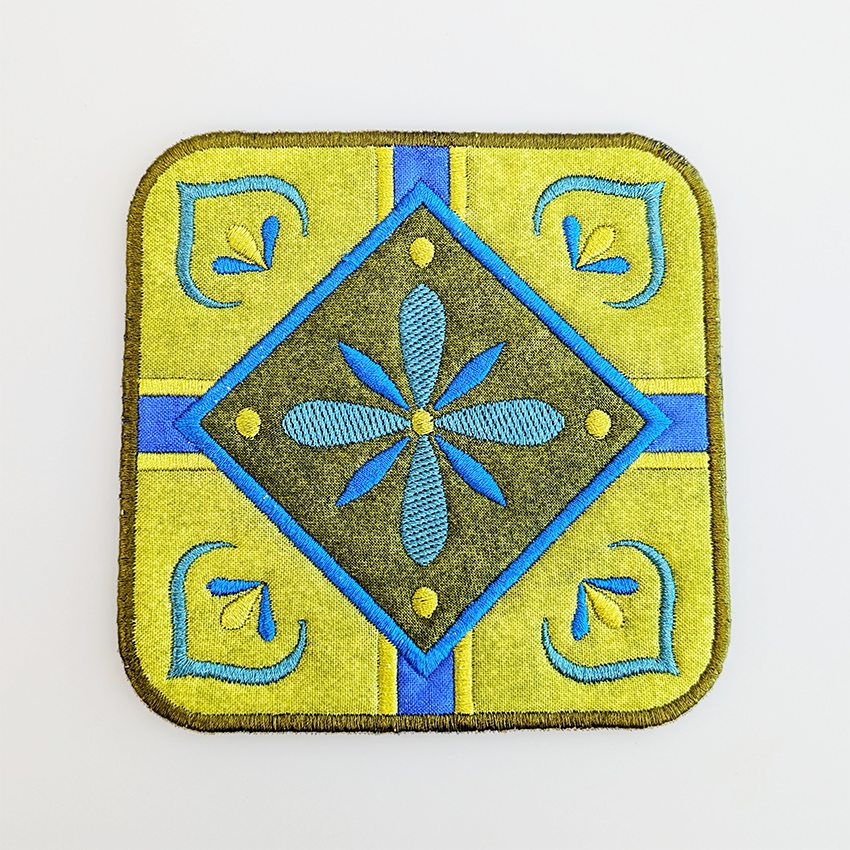 Decorative Tile Coasters