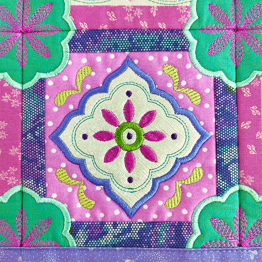 Decorative Tile Placemat close up 1