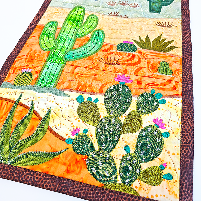 desert scene hanger ith design close up 2