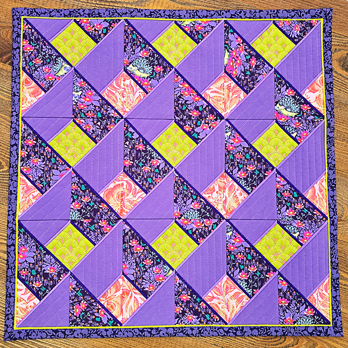 Diamond Dimension Block or Quilt