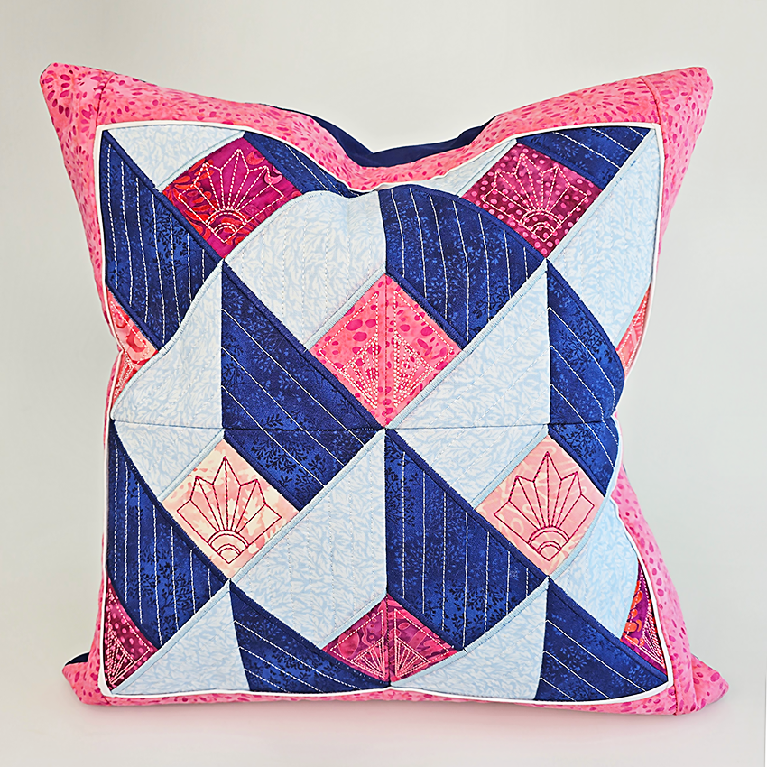 Diamond Dimension Block or Quilt