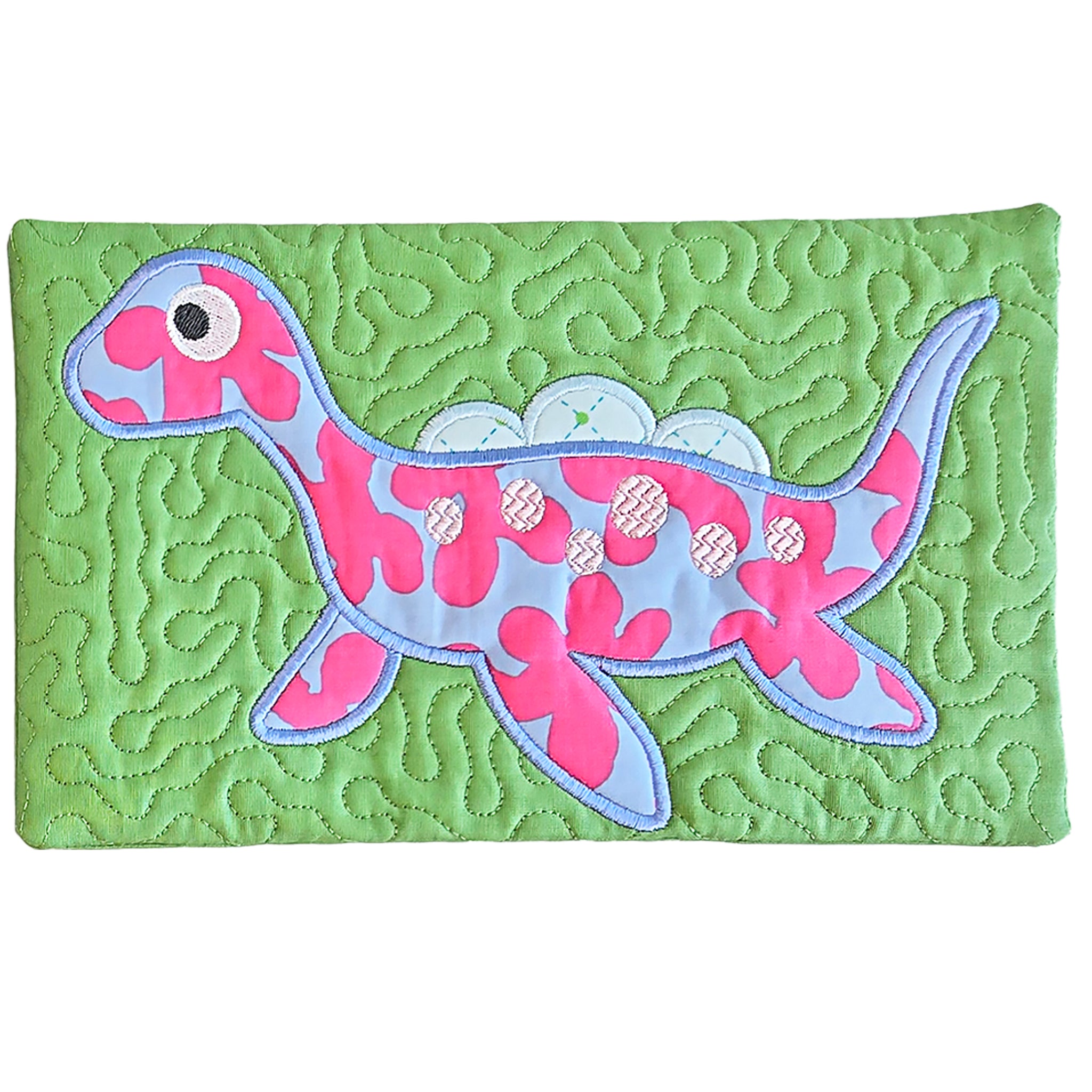 Dinosaur Quilt Add On Blocks In the hoop machine embroidery designs