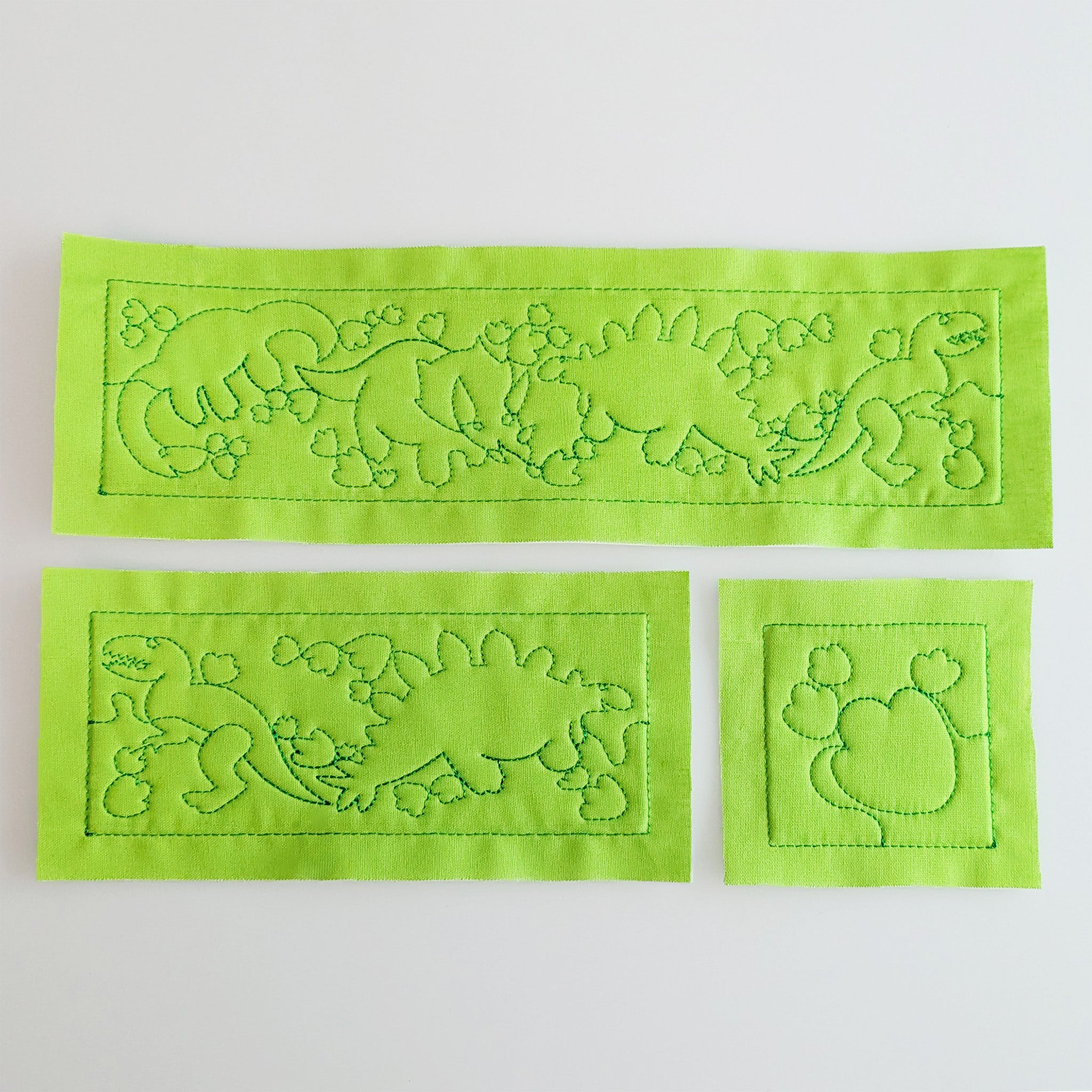 Dinosaur Quilting Design In the hoop machine embroidery designs