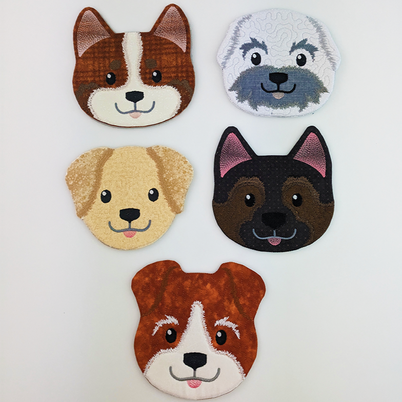 Dog Coaster Set