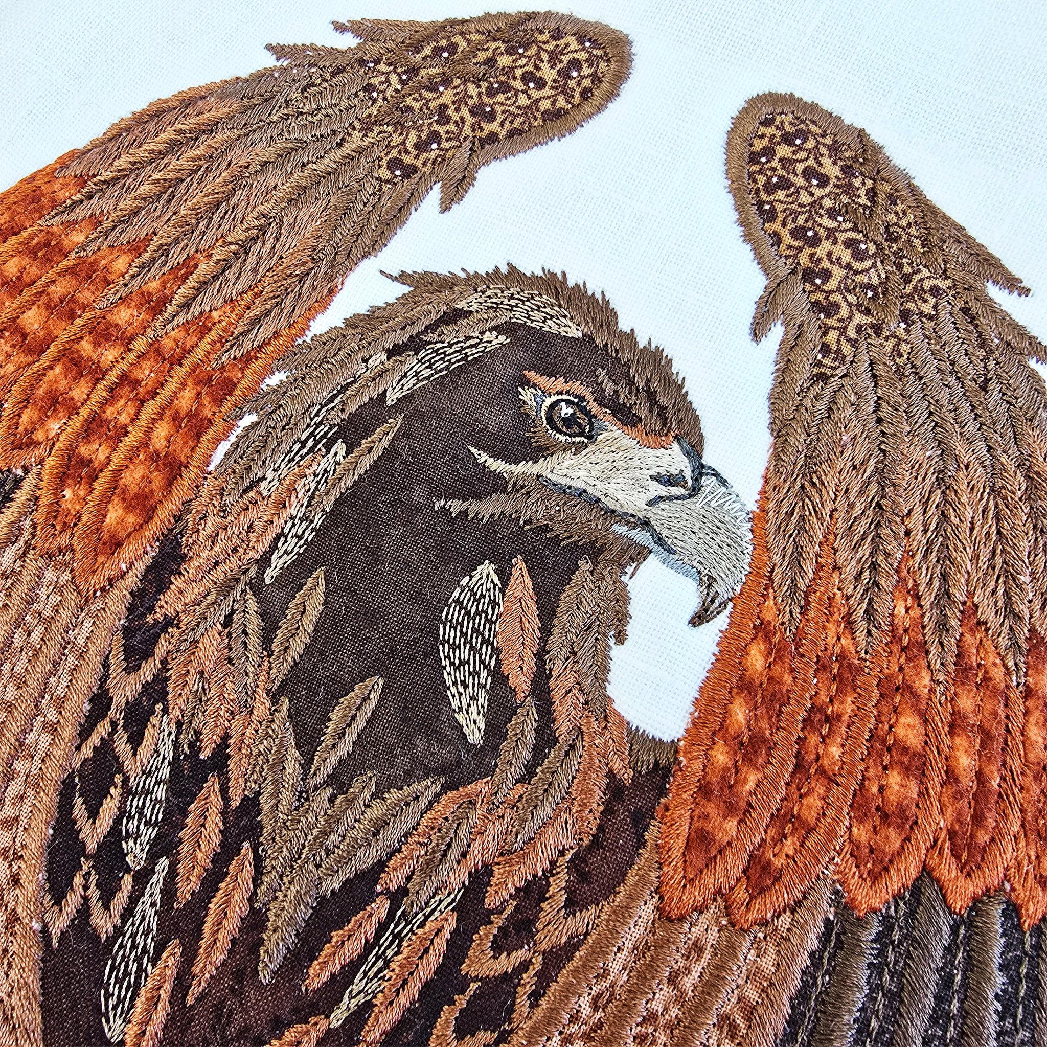 Eagle Embroidery ITH Applique Design