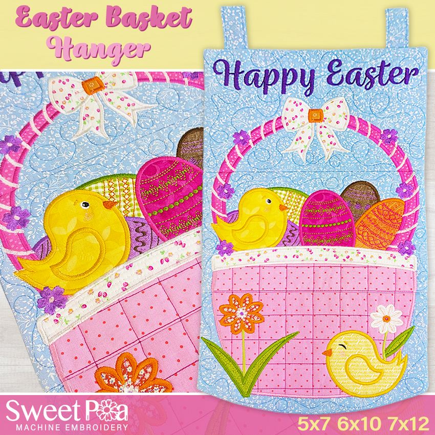 Easter Basket Hanger and sizes