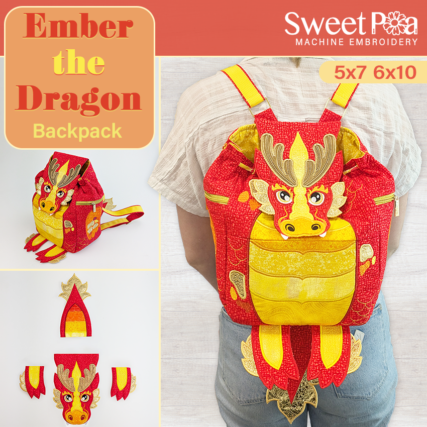 Ember the Dragon Backpack