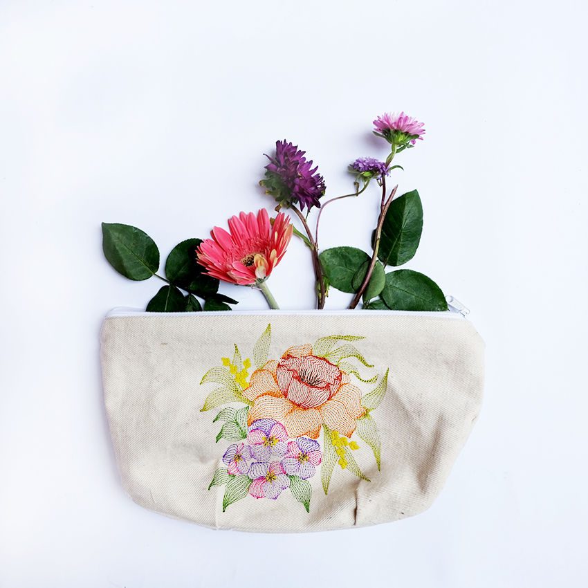 Embroidered Flowers 3