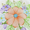Embroidered Flowers 4 5x5 6x6 7x7 8x8 - Sweet Pea In The Hoop Machine Embroidery Design