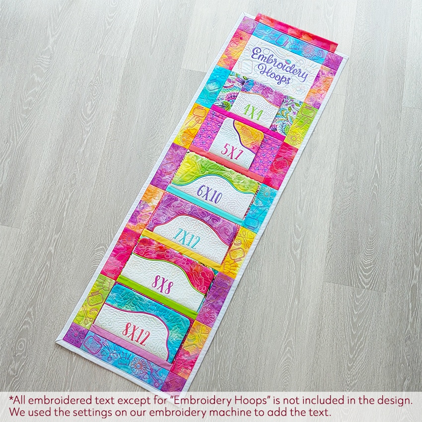 large embroidery hoop holder by sweet pea