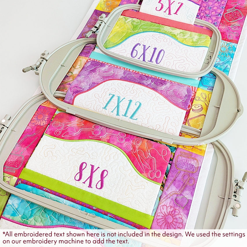 close up of hoop hanger