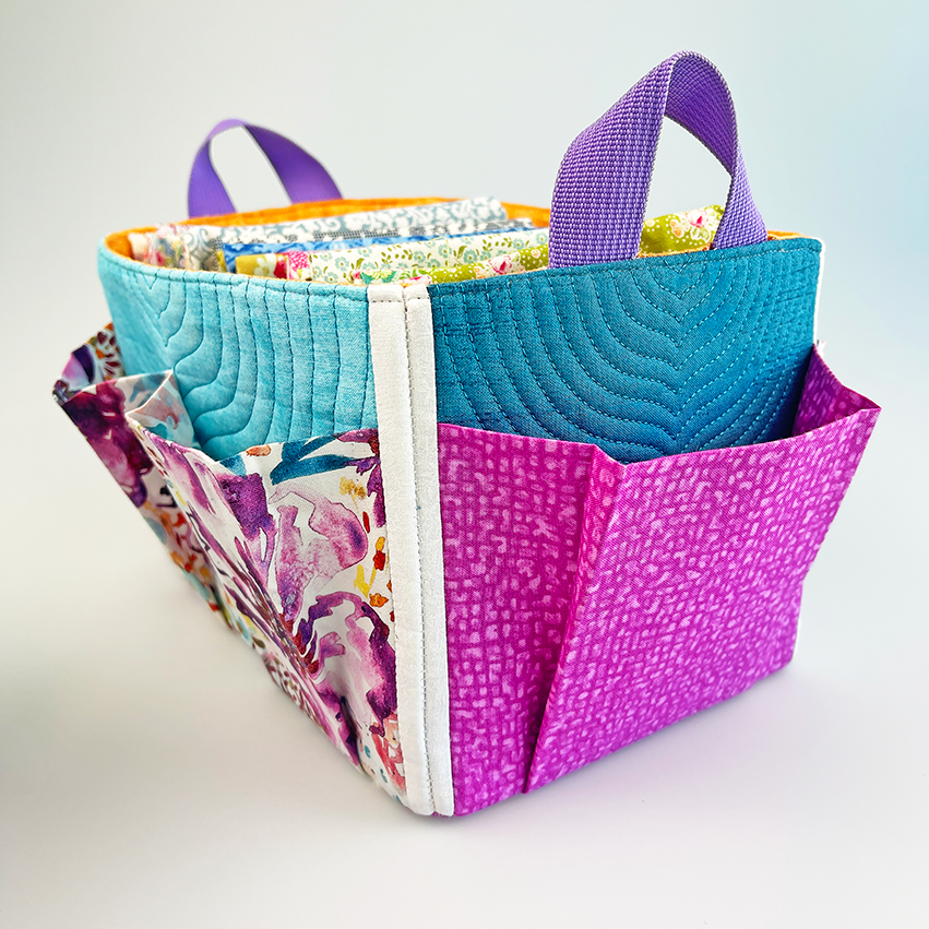 fabric box pockets