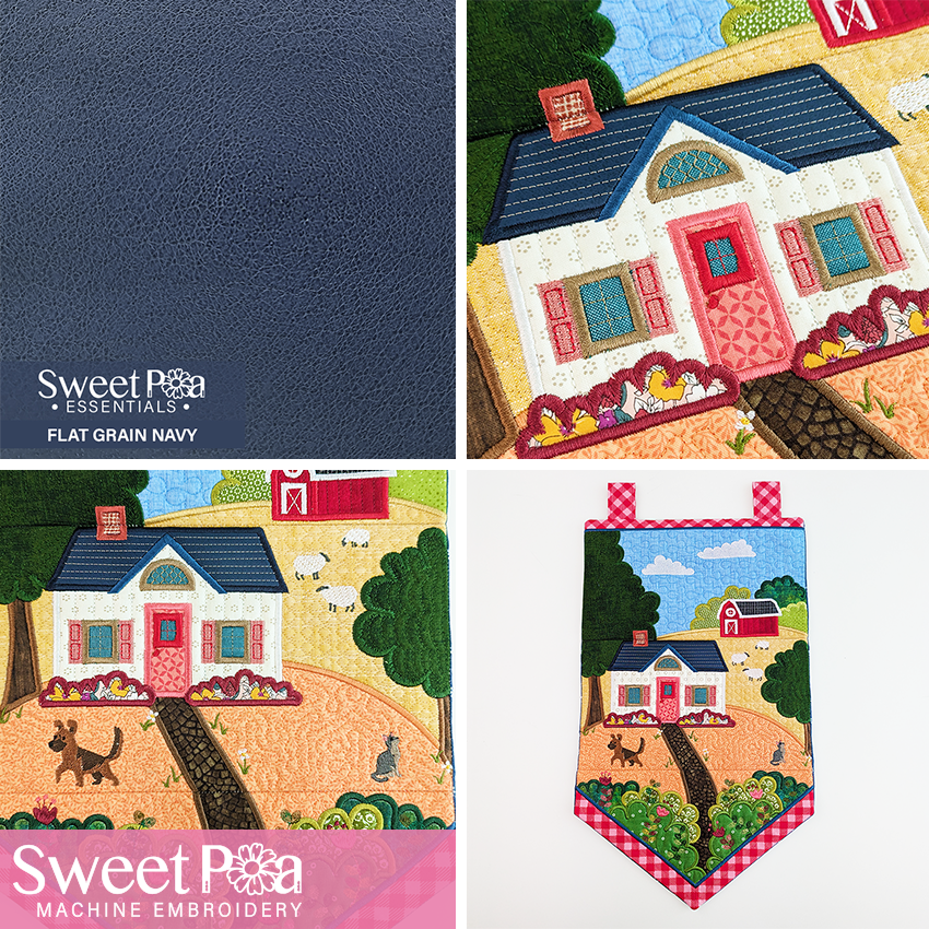 sweet pea essentials used on farmhouse