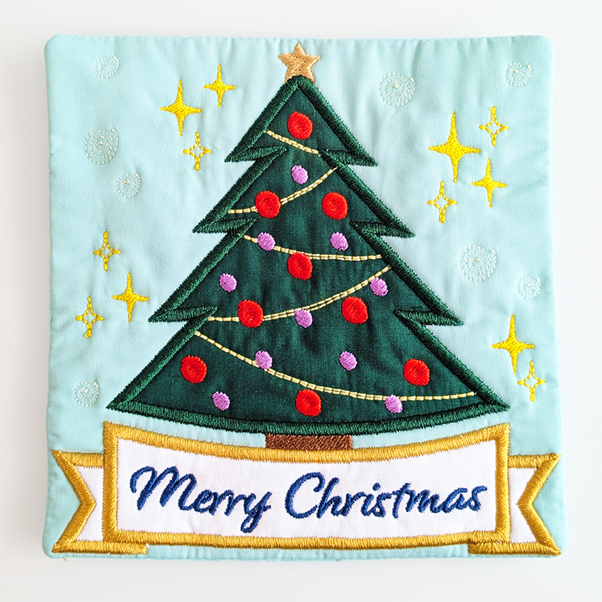 Festive Coasters or Applique