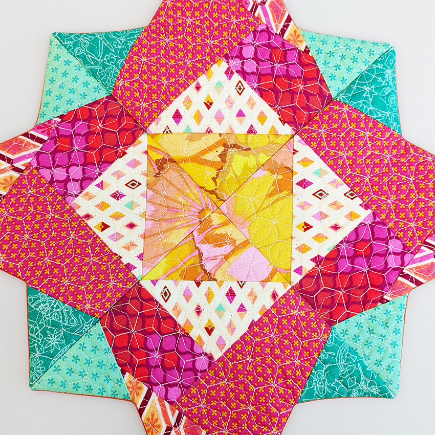 Flip and Fold Star Table Centre