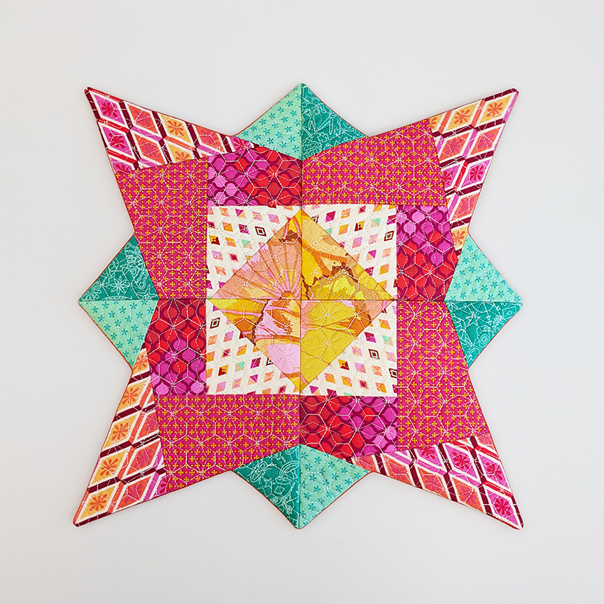 Flip and Fold Star Table Centre