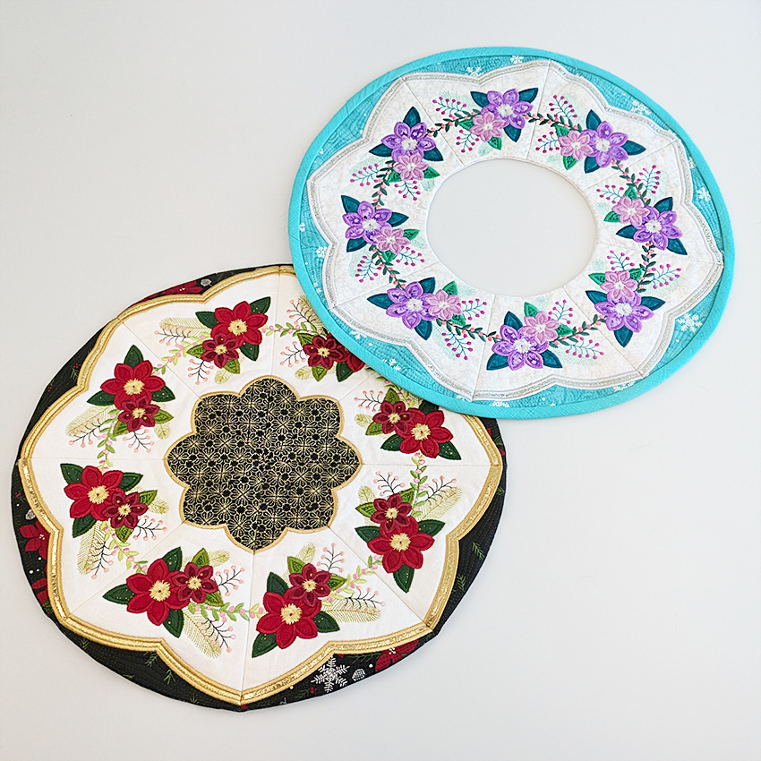 Floral Christmas Wreath or Table Centre