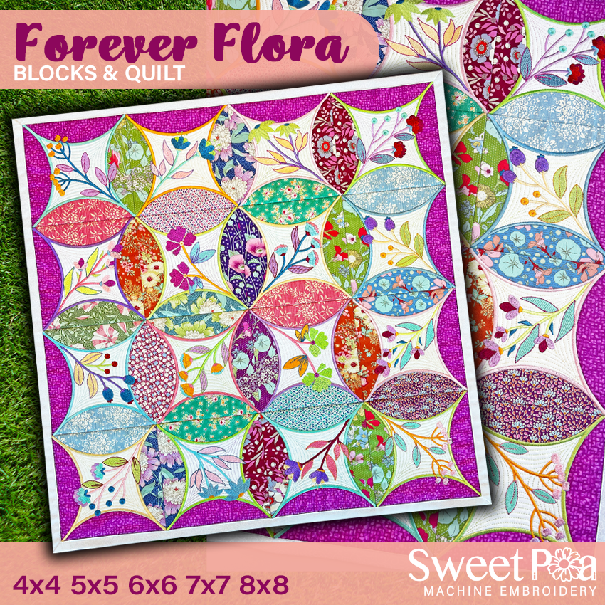 forever flora quilt and sizes