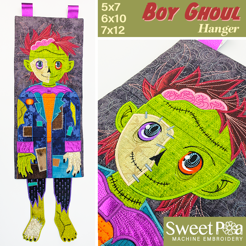 Boy Ghoul Hanger 5x7 6x10 7x12