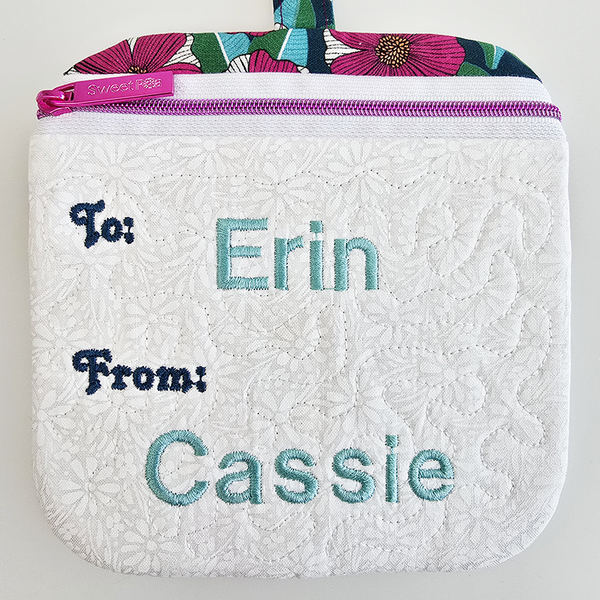 How to Add Text to a Machine Embroidery Design