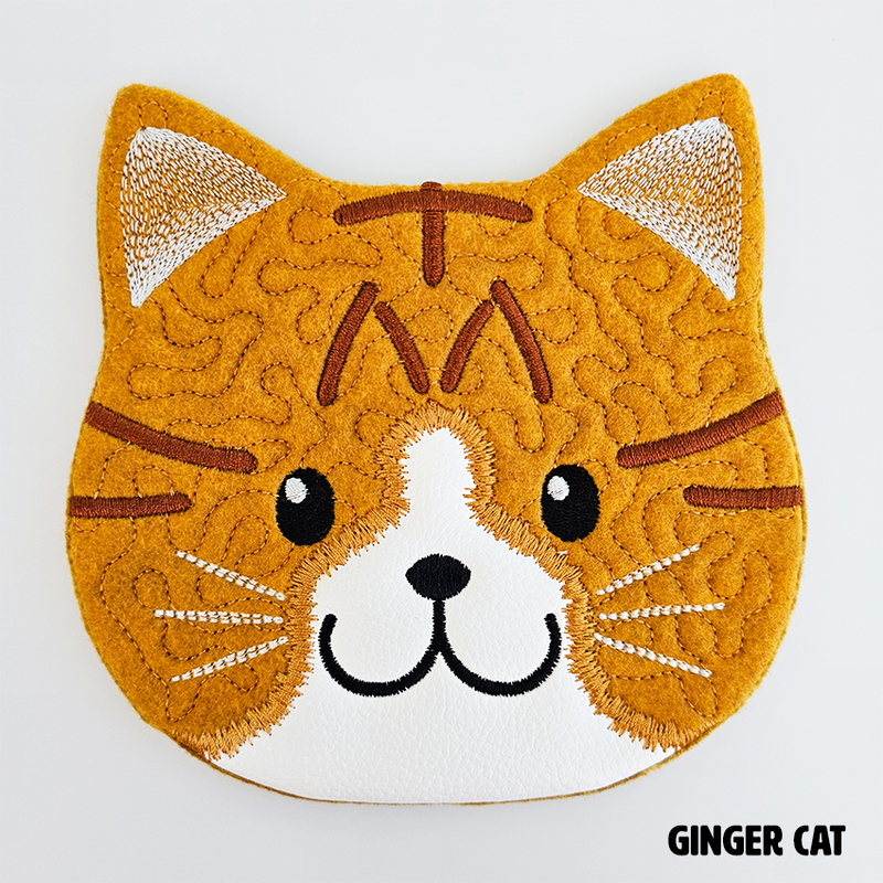 Mini Maker Embroidery 6 Rainbow Cat