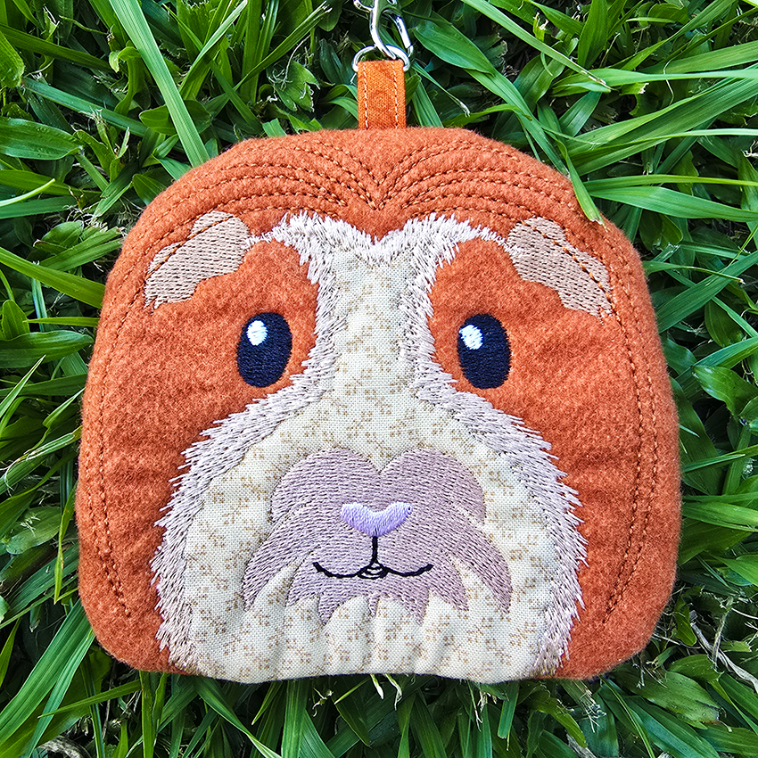 Guinea Pig Coaster or Purse Set