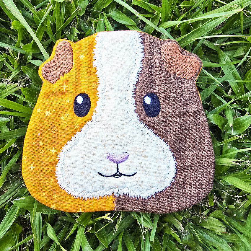 Guinea Pig Coaster or Purse Set