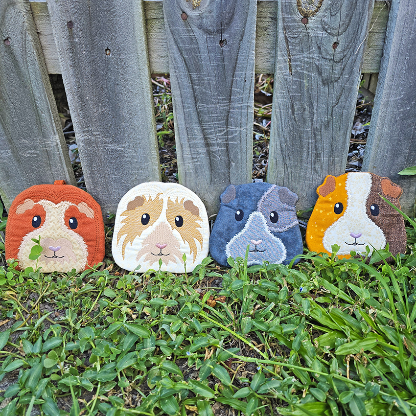 Guinea Pig Coaster or Purse Set