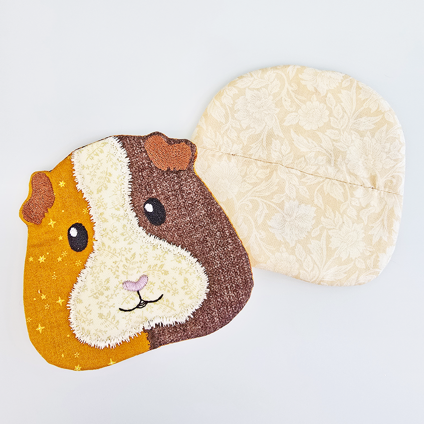 Guinea Pig Coaster or Purse Set