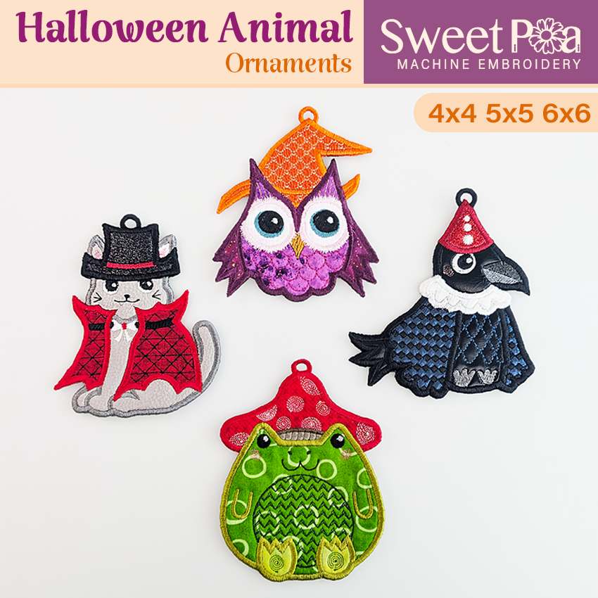 Halloween Animal Ornaments