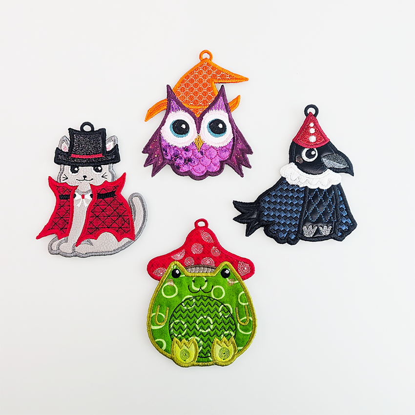 Halloween Animal Ornaments