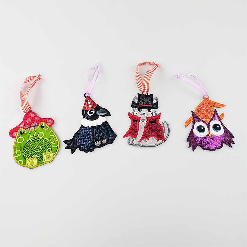 Halloween Animal Ornaments