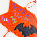 Halloween Arrows treats and tricks ith design